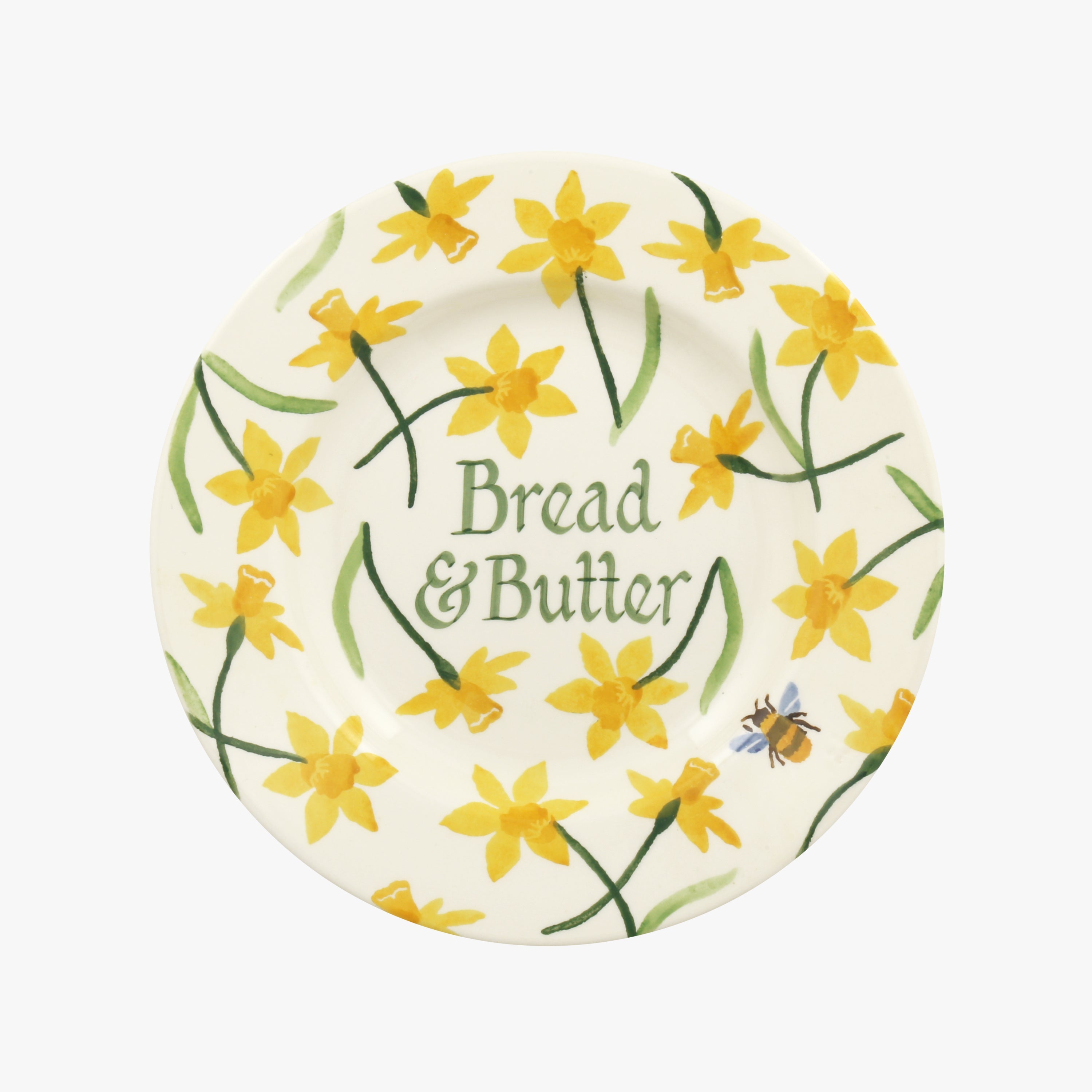 Personalised Little Daffodils 8 1/2 Inch Plate